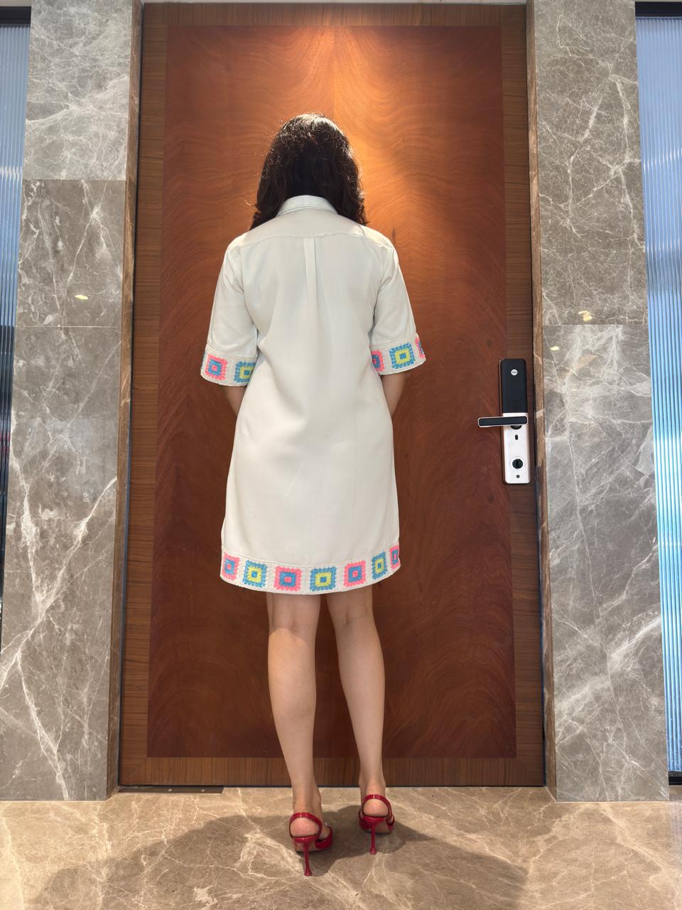 White Shirt Dress