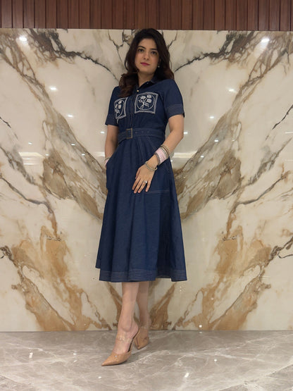 Denim Midi