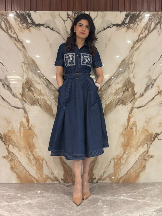 Denim Midi